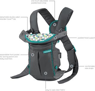 Infantino Swift Classic Mochila Portabebé 2-en-1 c