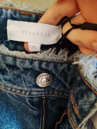 Pantalones Scalpers Anchos Talla 42 Nuevos