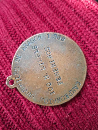 Medalla Natación Federacion Aragonesa 1968