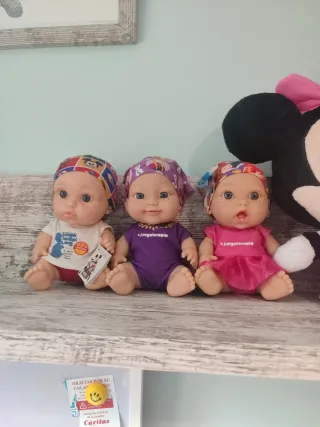 Muñecas Baby Pelones Juegaterapia