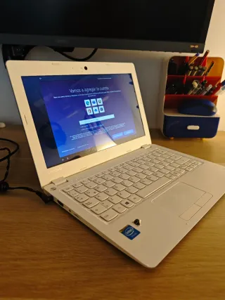 Lenovo Ideapad 100s Portátil Blanco