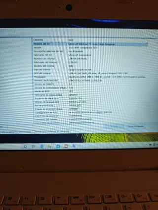 Lenovo Ideapad 100s Portátil Blanco