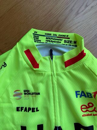 Maillot Ciclismo UAE Team Emirates Talla M