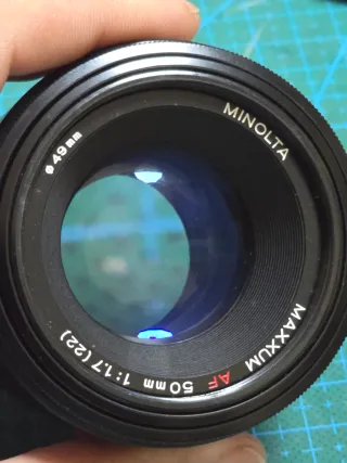 Objetivo Minolta AF 50mm 1.7