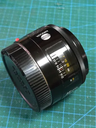 Objetivo Minolta AF 50mm 1.7