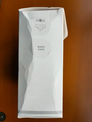 Pack 3 slips negros Zara Talla L