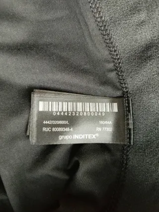 Pack 3 slips negros Zara Talla L