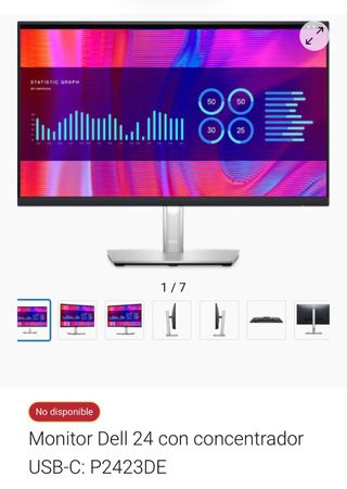 Monitor Dell P2423DE USB-C
