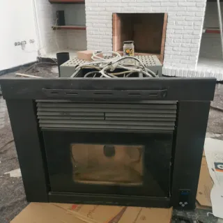 Estufa Pellet Fireco Feres Negra