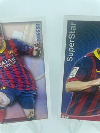 2 Messi Barcelona Fichas Mundicromo 2015 N 047 052