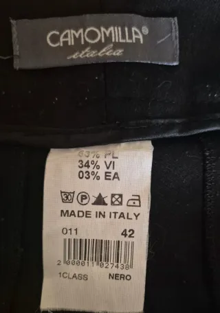 Pantaloni eleganti Camomilla Tg 42