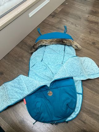 Saco invierno Tuc Tuc azul degradado