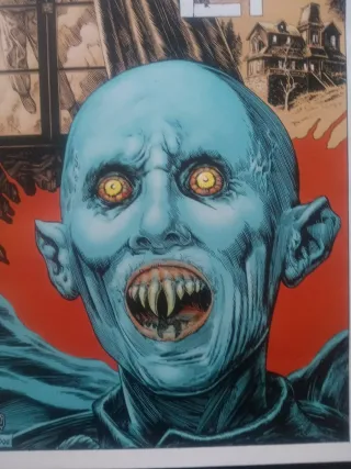 Póster Salem's Lot Serie TV Misterio tamaño A3