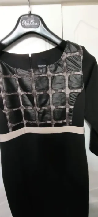 Vestito Coconuda nero e beige