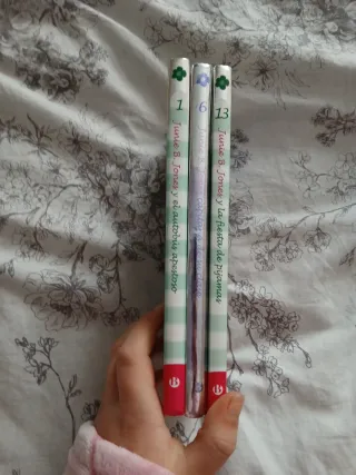 Lote de 3 libro de junie B.Jones