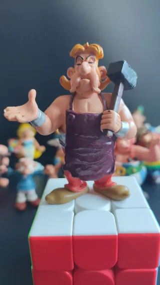 Figuras PVC Asterix y Obelix Comic Spain 90/91