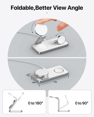 Caricatore Wireless Magnetico 3 in 1