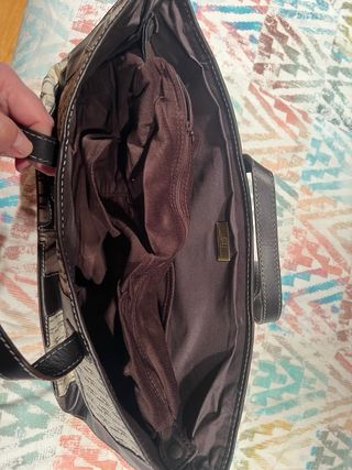 Bolso y billetero Carolina Herrera CH Beige/Marrón