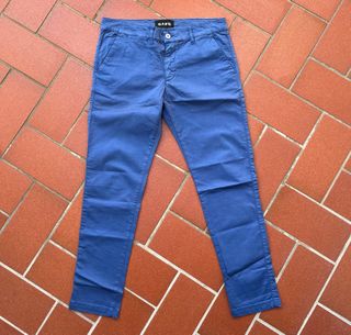 Pantaloni Chino Gang Blu Taglia W36