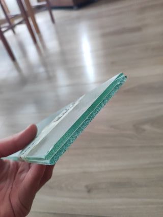 Cristal para ventana abatible