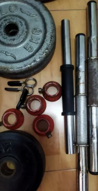 Barras Mancuernas con agarre 1x26mm 2x28mm