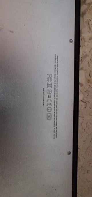 MacBook Air Apple Plata/Blanco