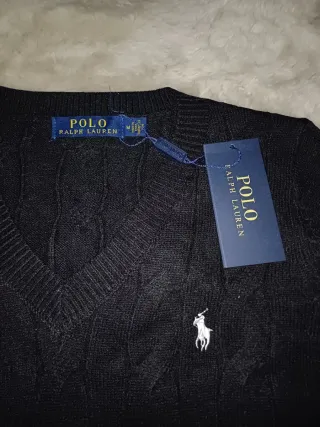 Jersey Polo Ralph Lauren Negro