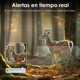 Cámara Fototrampeo WOLFANG 4G 48MP 2K