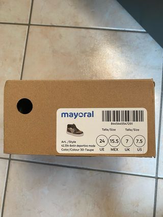 Sneakers invernali Mayoral bambino taglia 24