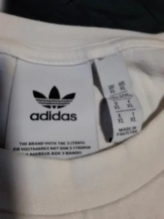 Maglia Adidas manica lunga uomo bianca