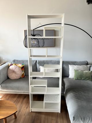 Estantería GERSBY IKEA Blanca 60x180 cm