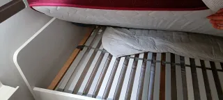 Cama nido Ikea con cajones y colchones