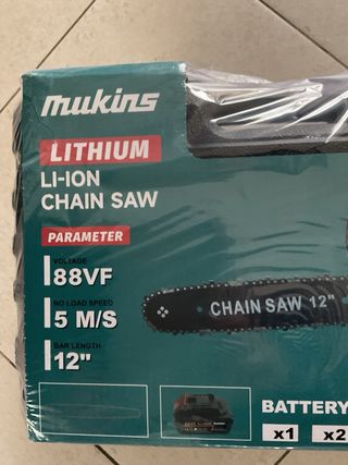 Motosega Mukins 88V Brushless