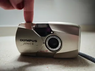 Olympus mju II 35mm f2.8 Cámara Analógica
