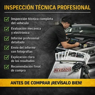 Revisión completa coches segunda mano antes compra