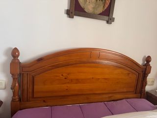 Cabecero de madera provenzal