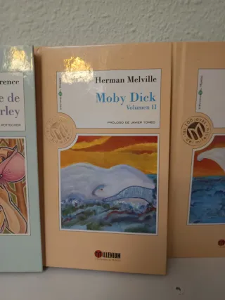 Lote 3 Libros Millenium: D.H. Lawrence y Melville