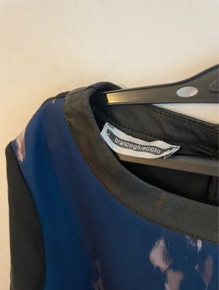 Vestido largo estampado floral