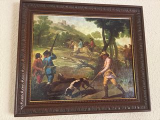 Cuadro Escena de Caza