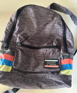 Mochila PINK gris multicolor