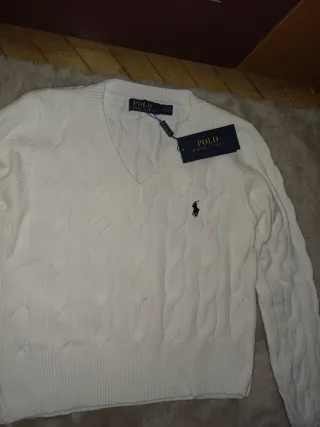 Jersey Polo Ralph Lauren Blanco