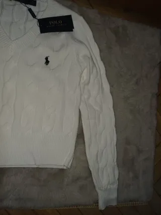 Jersey Polo Ralph Lauren Blanco