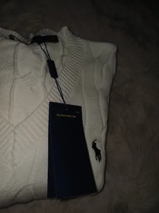 Jersey Polo Ralph Lauren Blanco
