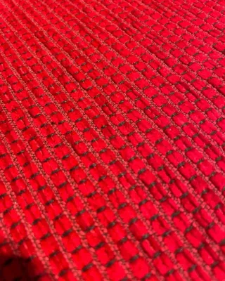 Sofá de 2 plazas rojo