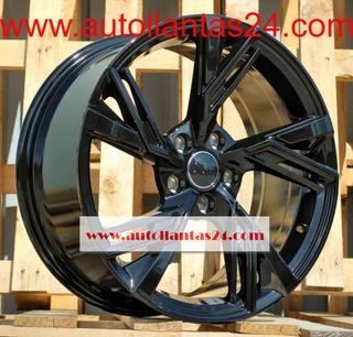 8824 JUEGO DE 4 LLANTAS AUDI RS BLACK