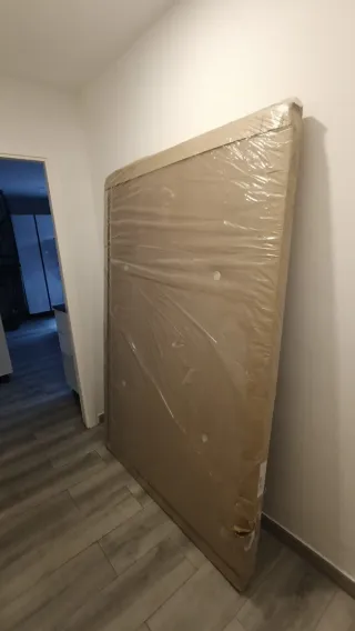 Base tapizada canapé 135x190