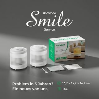 Umidificatore Homvana camera da letto