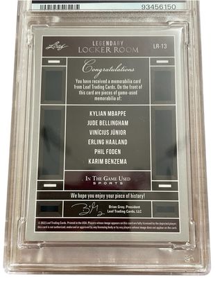 Leaf In The Game Used Multiplayer Card