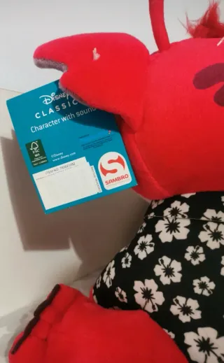 Peluche Leroy Stich Hawaii 40cm