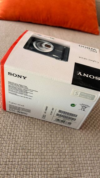 Cámara Sony Cyber-shot DSC-W800 20.1MP
